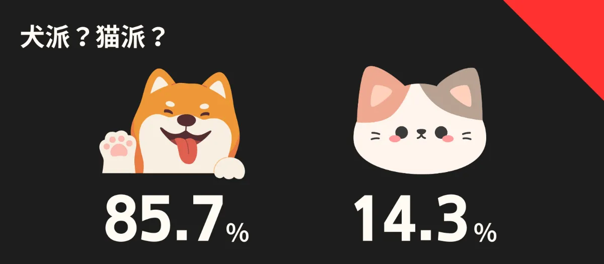 犬派？猫派？